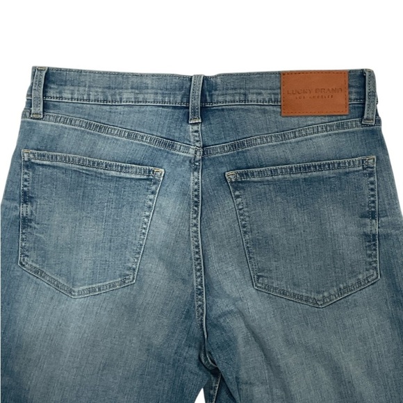 LUCKY BRAND MID Crop Ava Denim Jean Size 12/31 - Picture 4 of 4